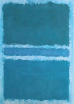 inspiration-is-all-around:  Mark Rothko. Blue Divided by Blue.