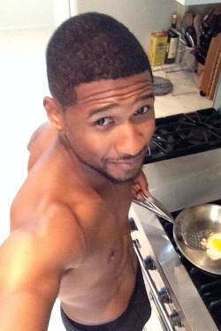 Usher, I know you cooking eggs, but imma need you to give me