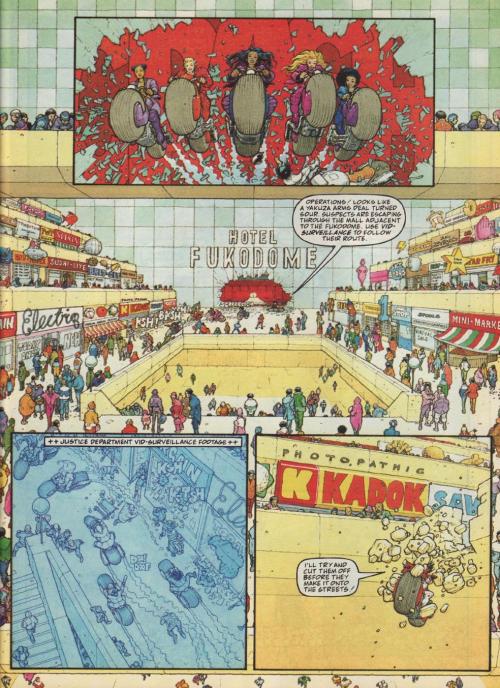   Frank Quitely for 2000AD.  