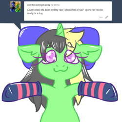 ask-the-out-buck-pony: ask-nerdyshy:  I m-may be not good talking