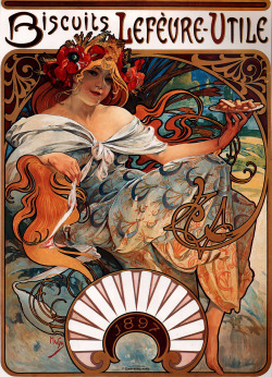 idmartarosa:  Public domain. Alphonse Maria Mucha (1860-1939)Advertising