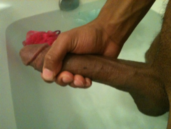 fuckyeahbigblackcocks:  The Bottomline Is The Black Cock Is Supreme…