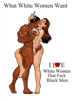 greg69sheryl:  We love white women that fuck black men!