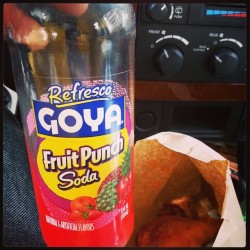 Best shit ever! #GoyaFruitPunchSoda (at Montes Grocery)