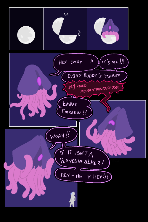 k25ff:The crossover no-one wanted! Emrakul plus Spamton creates…