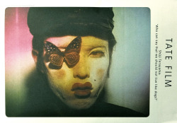 blo:  Tate Film: Butterfly, 1974  寺山修司影展小冊，Tate