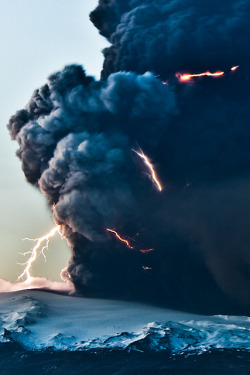 10bullets:  Eyjafjallajökull by Guðjón Ottó on Flickr. 