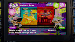 slbtumblng:  hadamsj:  Today’s Splatfest dialogue.  To Marie: