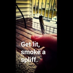 Get lit,  Smoke a spliff. #spliff #instalike #instagay #gay #pansexual