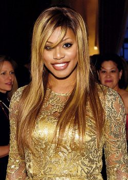 lennybaby2:  celebritiesofcolor:   Laverne Cox attends Time and