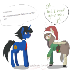 ask-oddends:  Ask # 187 See some ponies take awhile to get there