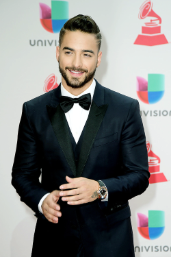 malumadaily:   Maluma attends the 18th Annual Latin Grammy Awards