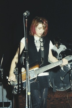 post-punker:  Kim Gordon of Sonic Youth 