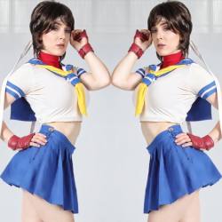 kristenhughey:  That time I was #Sakura for my #cosplay track