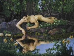 amazing-men:  <p>Narcissus, Un autre Pierre et Gilles.</p>