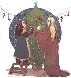 leupagus:  petitpotato:  Hobbit Advent - Day 17: Decorations