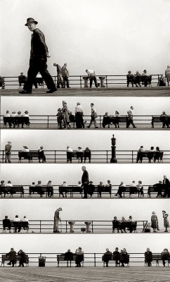 loverofbeauty: Harold Feinstein:  coney island sheet music