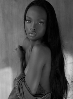 crystal-black-babes:  Christelle Mbila - Black Models from Congo