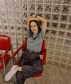 flawlessbeautyqueens:Ellen Page photographed by Tiffany Nicholson