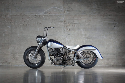 custommachines:  Corsair, Harley-Davidson FLH Shovelhead de 1977