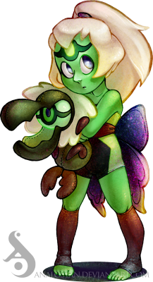 nyut:  Plush Centipeetle by Analostan  