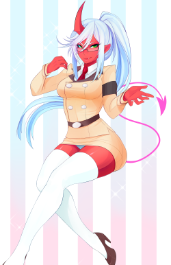 spittfireart:  Scanty and Kneesocks set!   cuties~ <3