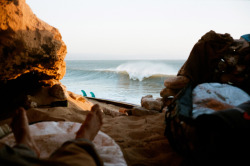 tearevor:  A room with a view on the Moroccan coast.