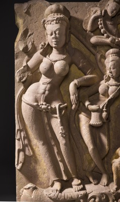 arjuna-vallabha:  Goddess Yamuna from Rajasthan circa 800 CE