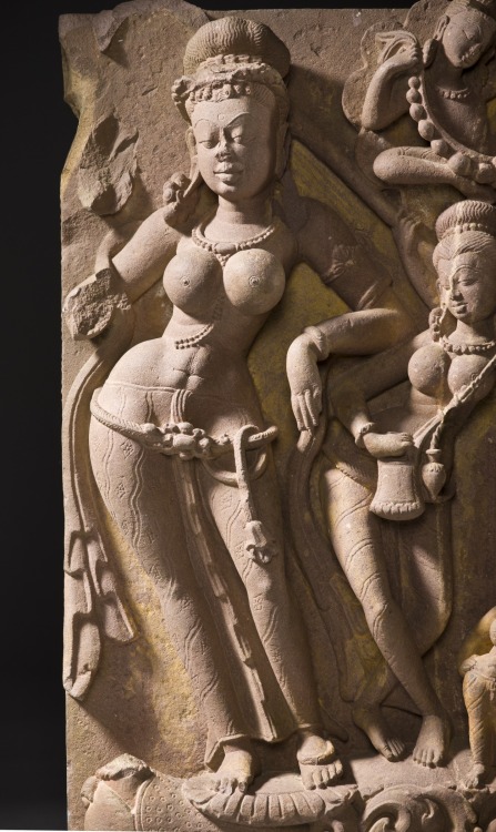 arjuna-vallabha:  Goddess Yamuna from Rajasthan circa 800 CE 
