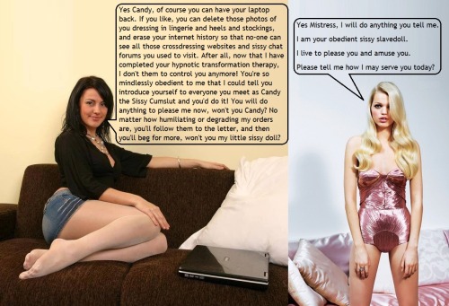 mysissycaptions:  Hypnosissy 