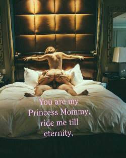 myprincessmommy:  It’s just us now, behind closed doors.  