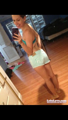 Ass with shorts on… http://www.lelulove.com Pic