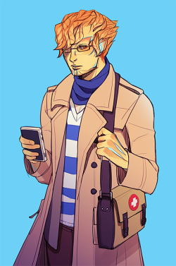 gardenofdawn:  sylvari wearing modern day clothing haha don’t