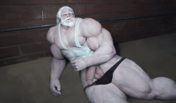 a0secret:  REINHARDT IN A TANKTOPMain feature of this months