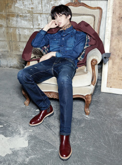 fyjaehyeon:  CHRIS CHRISTY, 2014 Fall Campaign with Ahn Jae Hyeon