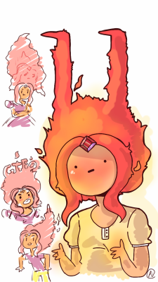 abracabuttcheek:  Flame princess has the most hair game now if
