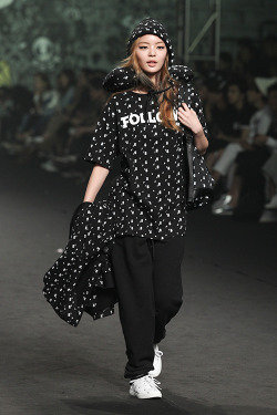 koreanmodel:Han Kyung Hyun - Supercomma Fall 2015 Seoul Fashion