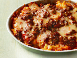 in-my-mouth:  Chorizo and Polenta Lasagna