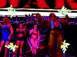 n64thstreet:  The Godfather and his Ho Train roll in, from Wrestlemania