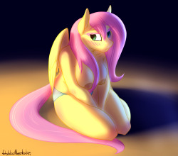 hobbs-art:  Have a cute shy horse  D'aww~! <3