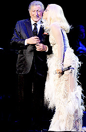 mother-gaga: @itstonybennett: Dear Lady, Singing with you is