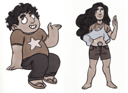 siins:  All gems/fusions in brushpen and grey marker! 8^D(sugilite