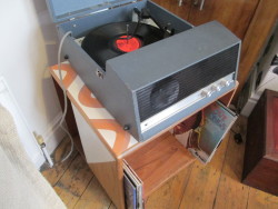 vinylheaven:  My first Record player Ecko 706 1960 