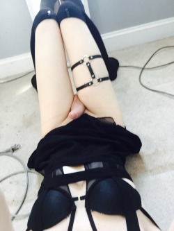 futanarikitten:  Pics of my cute feminine cock <3