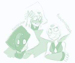 bucketofchum:  A sketch page of peri expressions commissioned