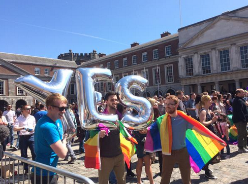 Ireland says Yes!We did it! I’m not sure I’ve ever been so proud to be Irish as I am today, the day when Ireland becomes the first country to enact marriage equality through a popular vote. By a large majority too!