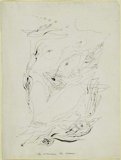 aurasandseizures:André Masson. Birth of Birds (c. 1925)