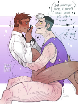 jaspurrlock:  Lance was excited to get invited in for once to