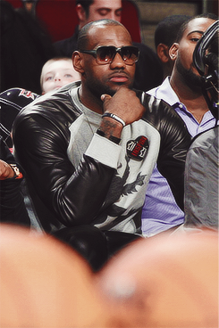 nikkiohverlycritical:   LeBron James of the Miami Heat during