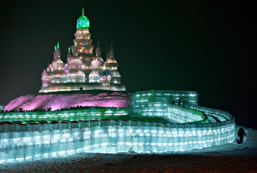 littlelimpstiff14u2:  Harbin International Ice and Snow Sculpture Festival  In 2001, Harbin Ice Festival was merged with Heilongjiang International Ski Festival and got its new formal name China Harbin International Ice and Snow Sculpture Festival. The